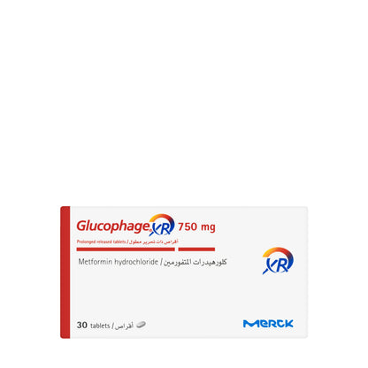 Glucophage Xr 750Mg 30 Tablets