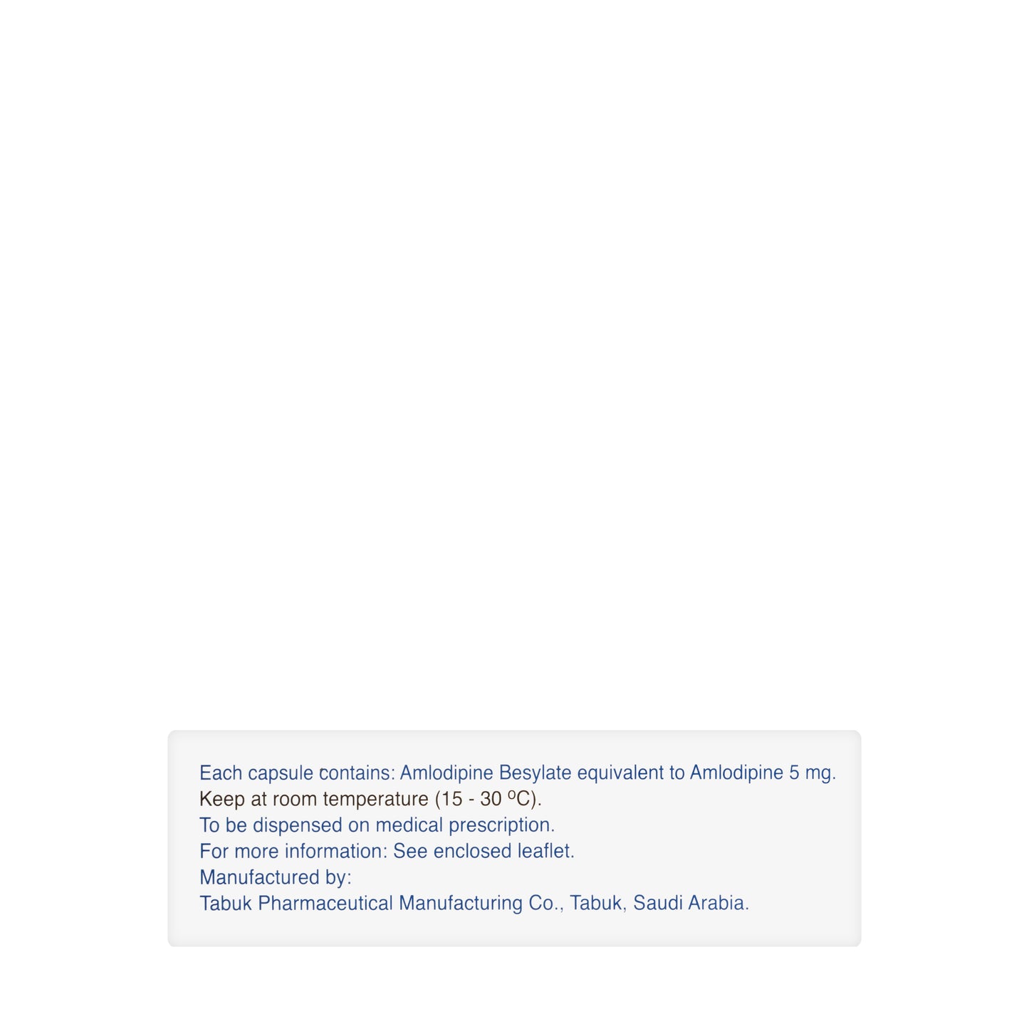 Lotense 5Mg 30 Capsules