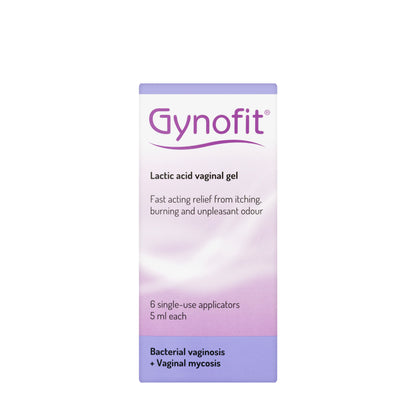 Gynofit Lactic Acid Gel 6 Pieces