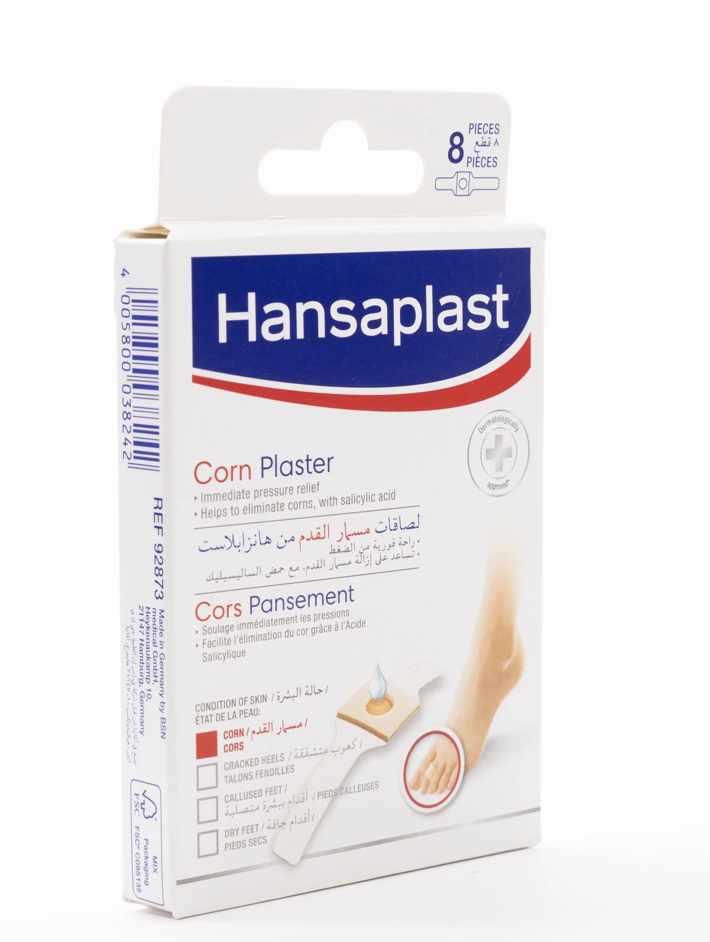 Hansaplast Corn Plaster 8 Pieces