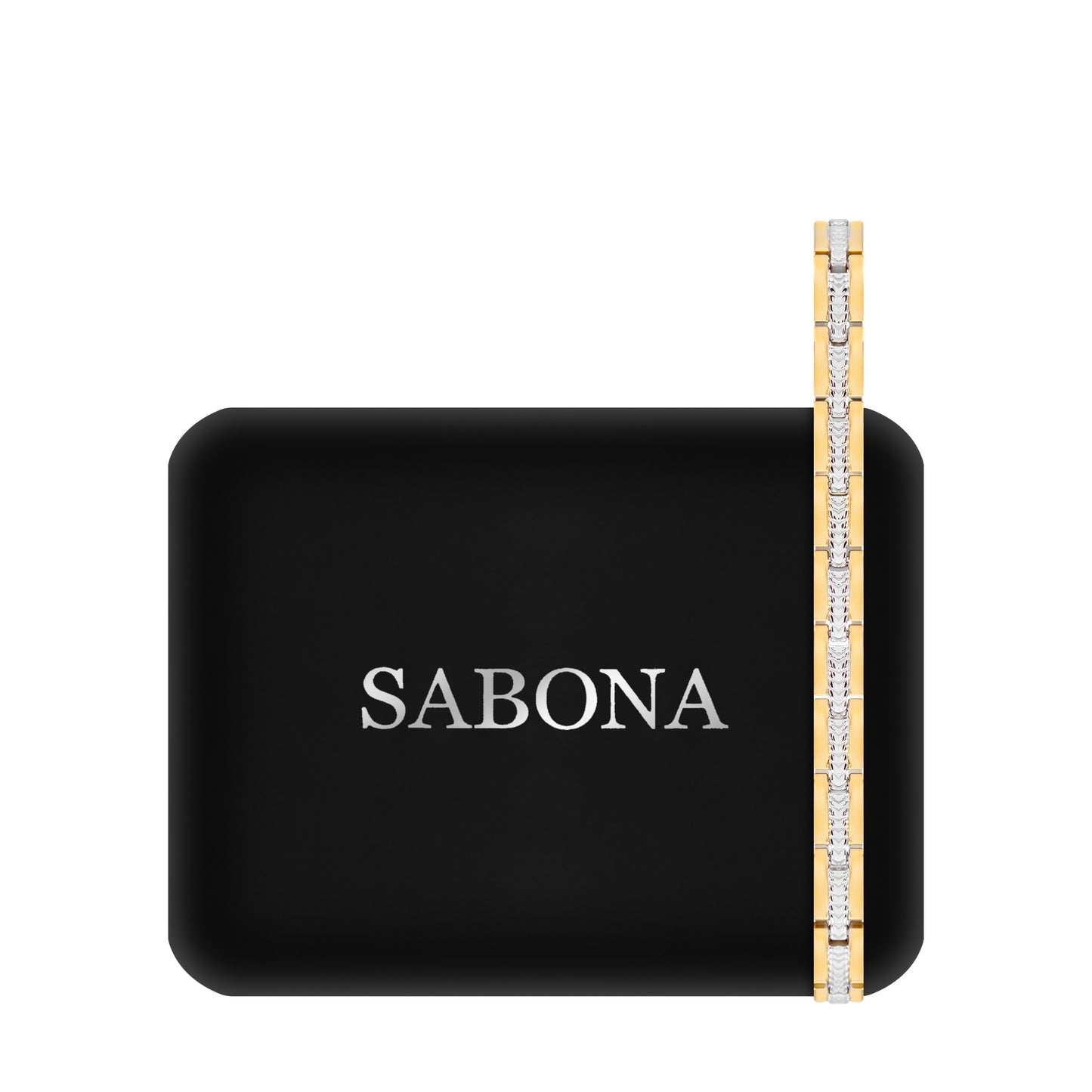 Sabona 330 Lady Executive Regal Duet Slim Magnetic Bracelet [X-Large]