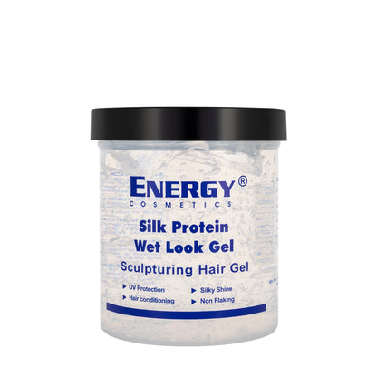 Energy Cosmetics Silk Protein Wet Look Gel 453.6 Gm