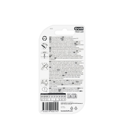 Gum Travler Intradental brush 1.2 mm-Green [1512 ]