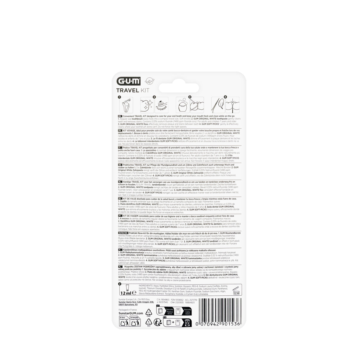 Gum Travel Kit 156