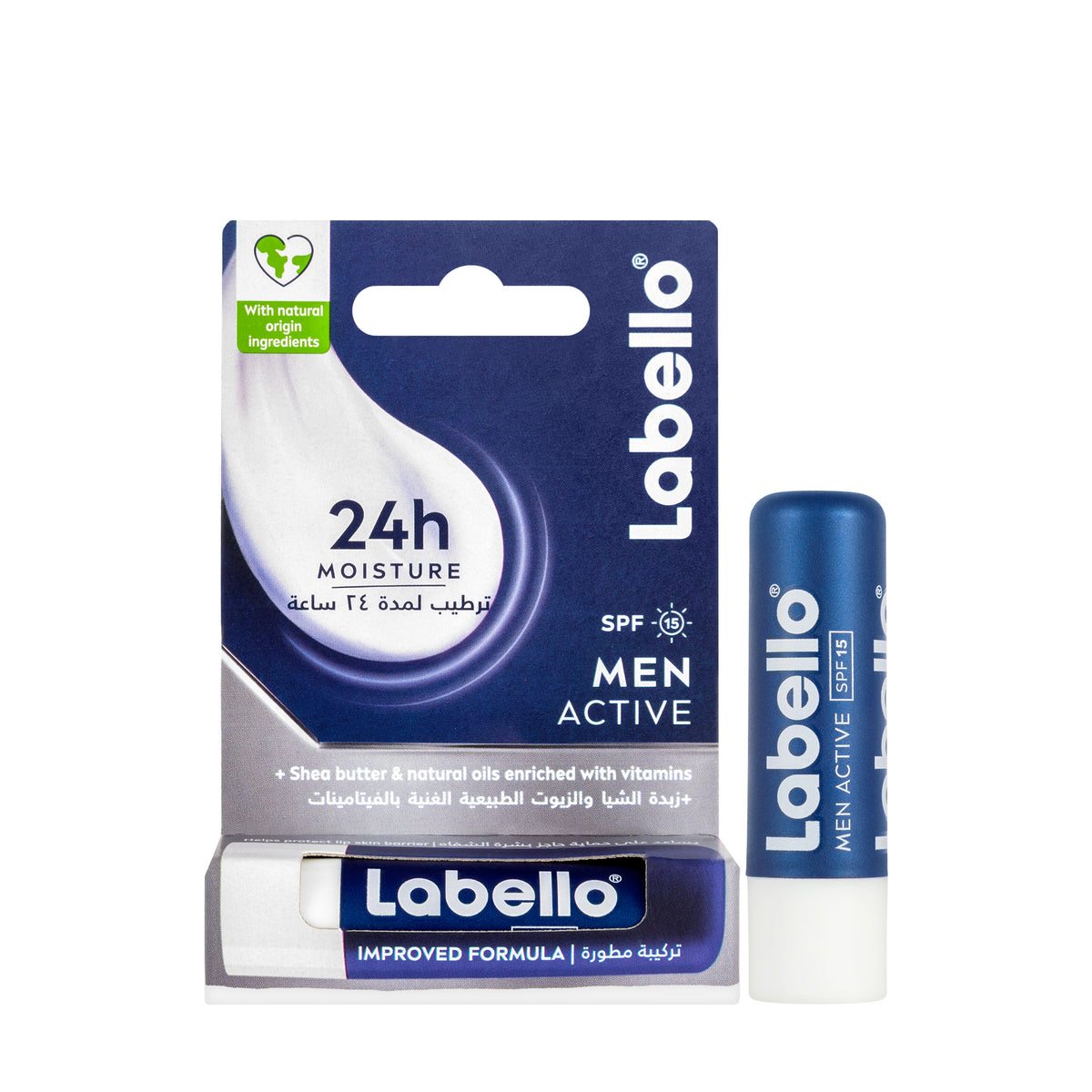Labello Men's Active Care 4.8 Gm