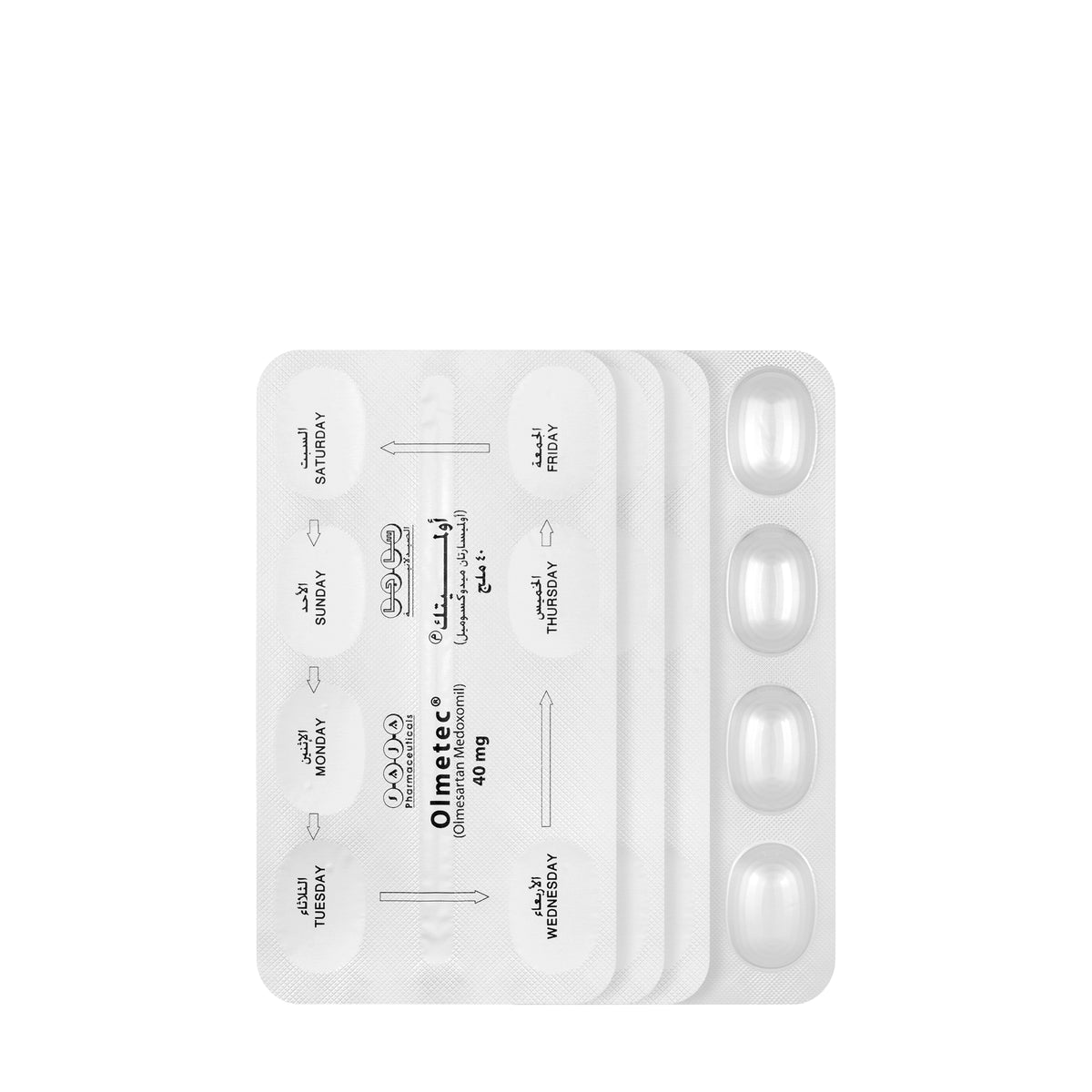 Olmetec 40Mg 28 Tablets