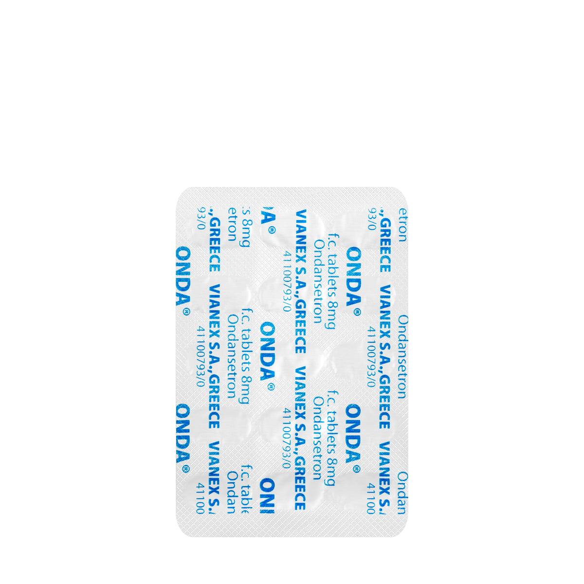 Onda 8Mg 15 Tablets