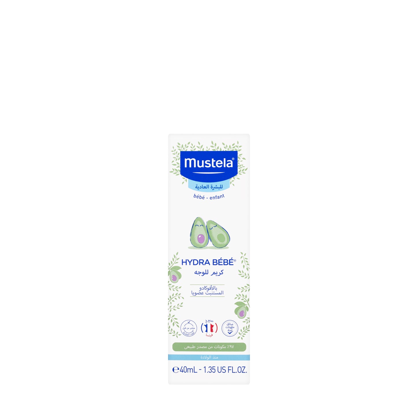 Mustela Hydra Baby Face Cream 40 Ml