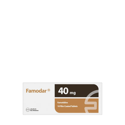 Famodar 40Mg 10 Tablets