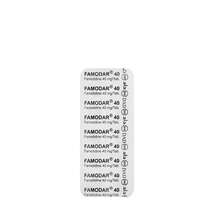 Famodar 40Mg 10 Tablets