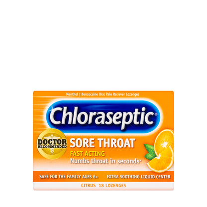 Chloraseptic Citrus 18 Lozenge