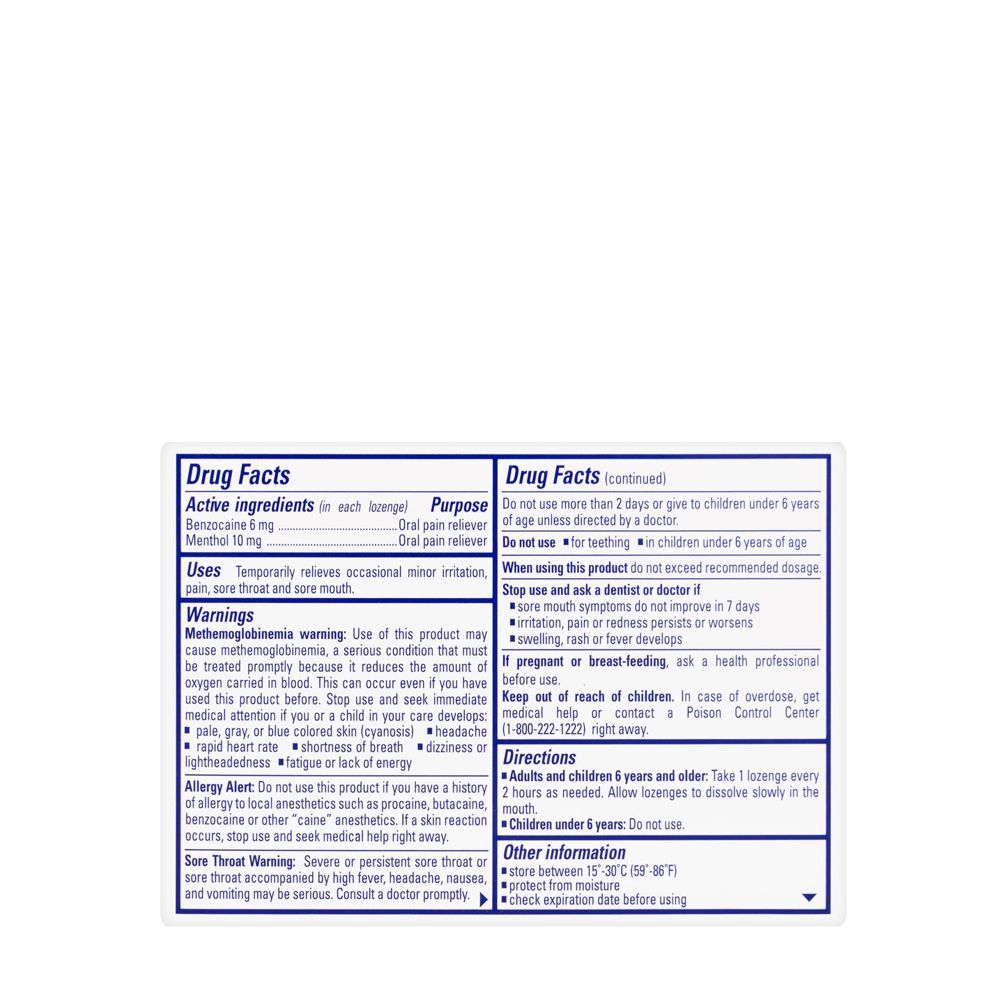 Chloraseptic Citrus 18 Lozenge