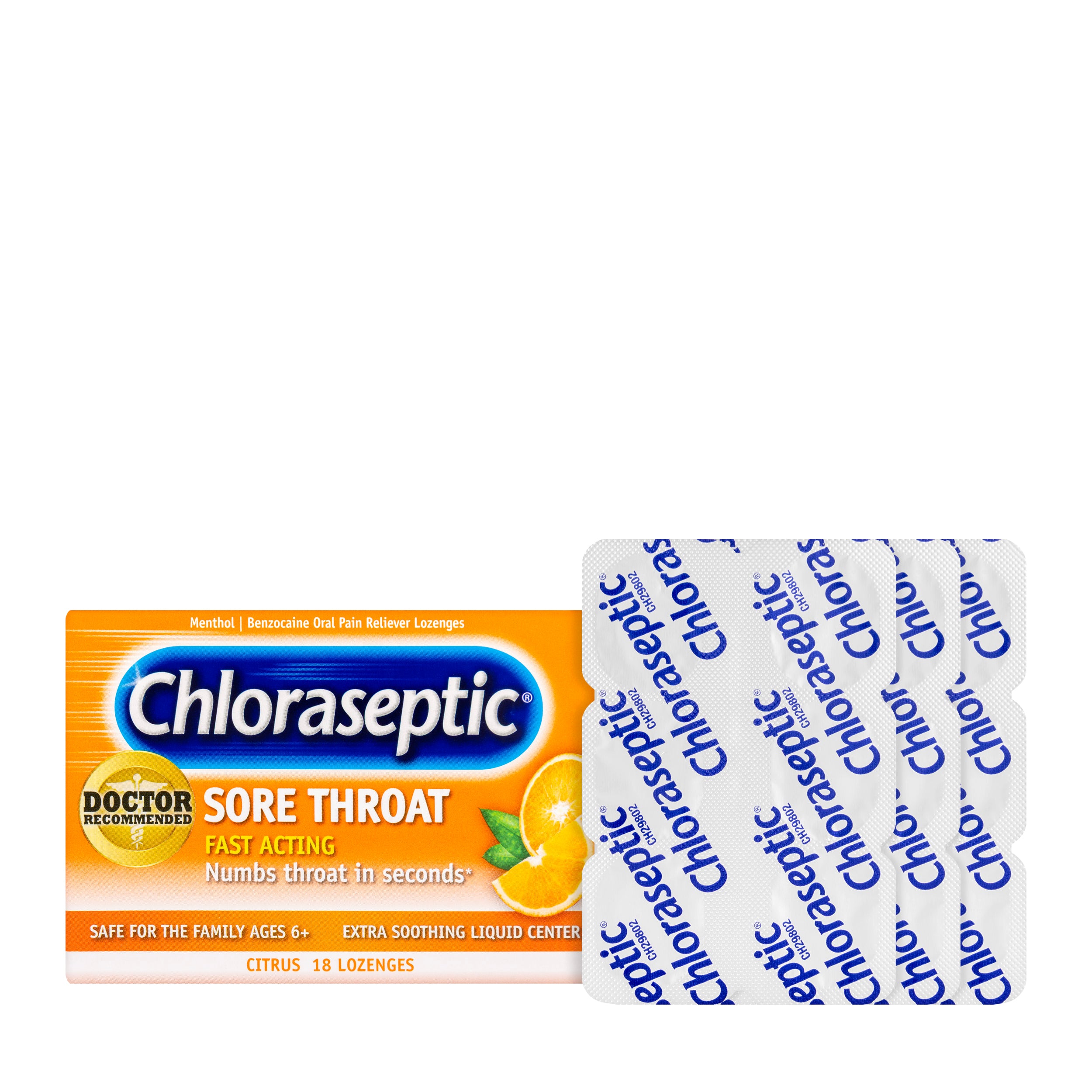 Chloraseptic Citrus 18 Lozenge