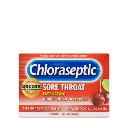 Chloraseptic Cherry 18 Lozenge