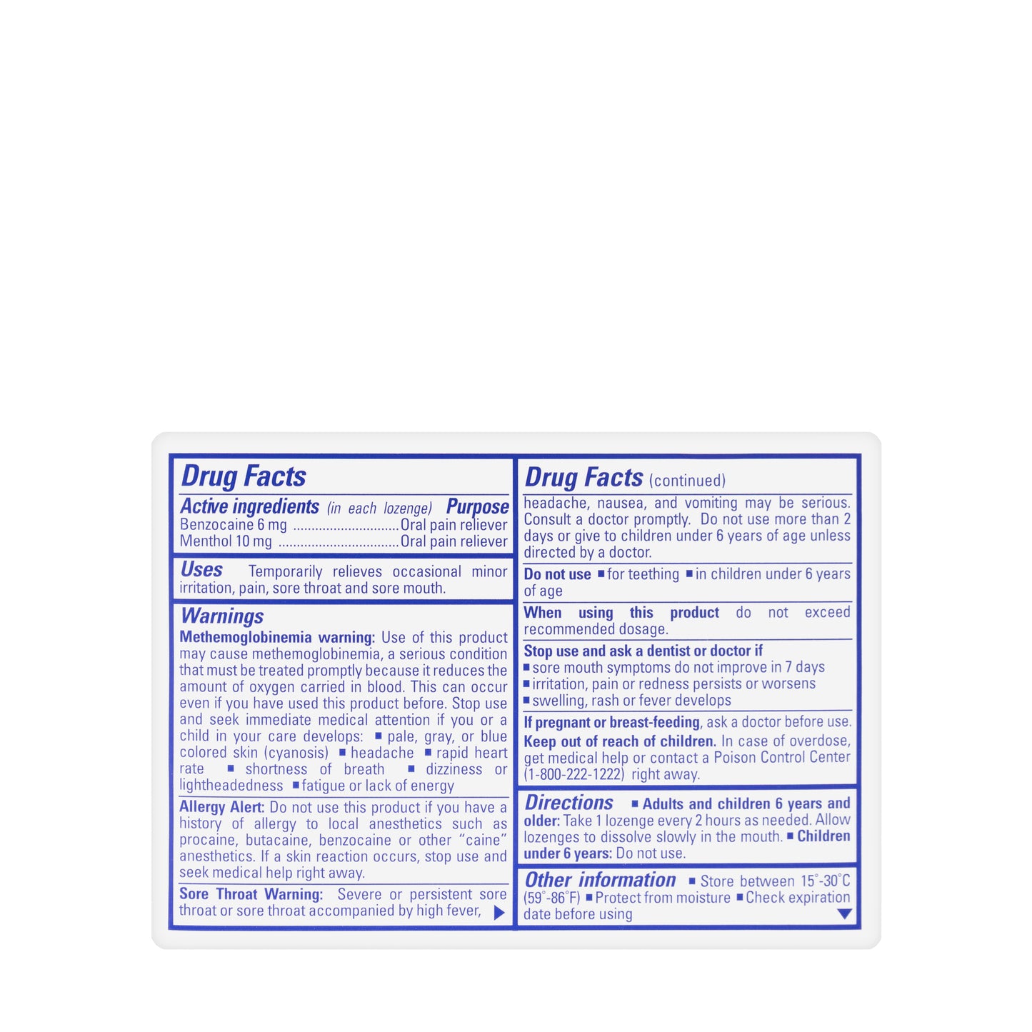 Chloraseptic Cherry 18 Lozenge