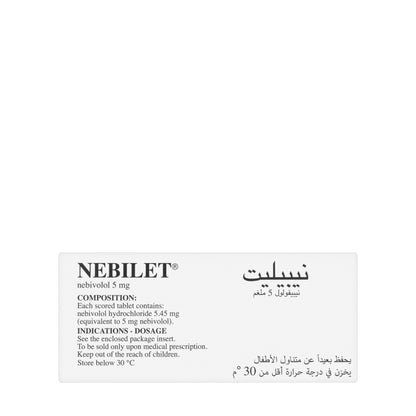 Nebilet 5Mg 28 Tablets
