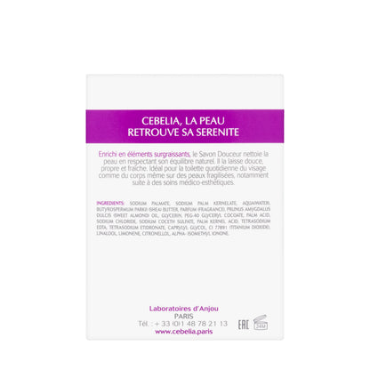Cebelia Savon Douceur (Softening Soap for Face & Body) 150 Gm