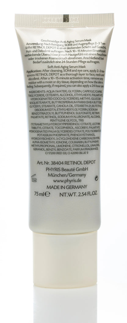 Phyris Time Release Retinol Depot Serum Mask 75 Ml