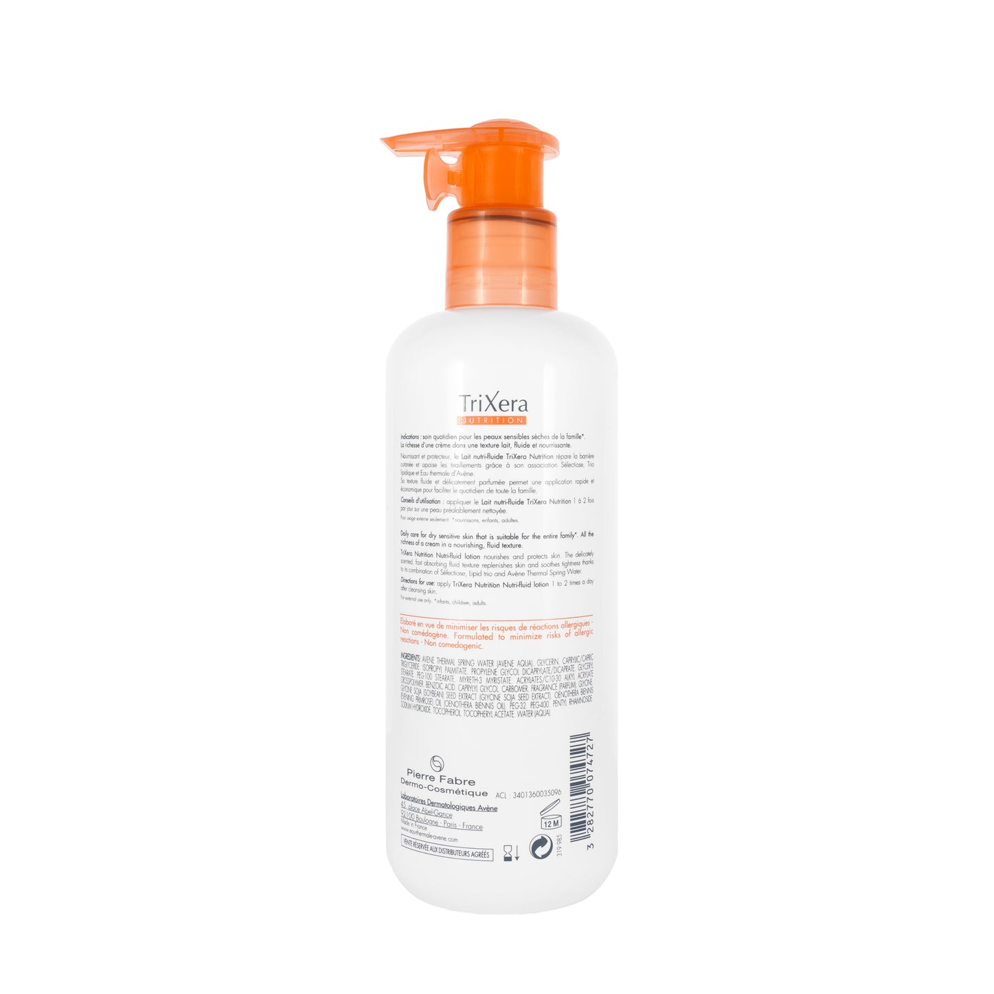 Avène Trixera Nutri Fluid lotion 400 Ml