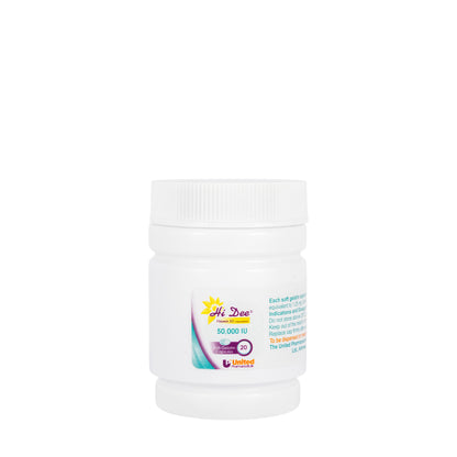 Hi Dee 50000IU 20 Capsules