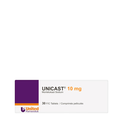 Unicast 10Mg 30 Tablets
