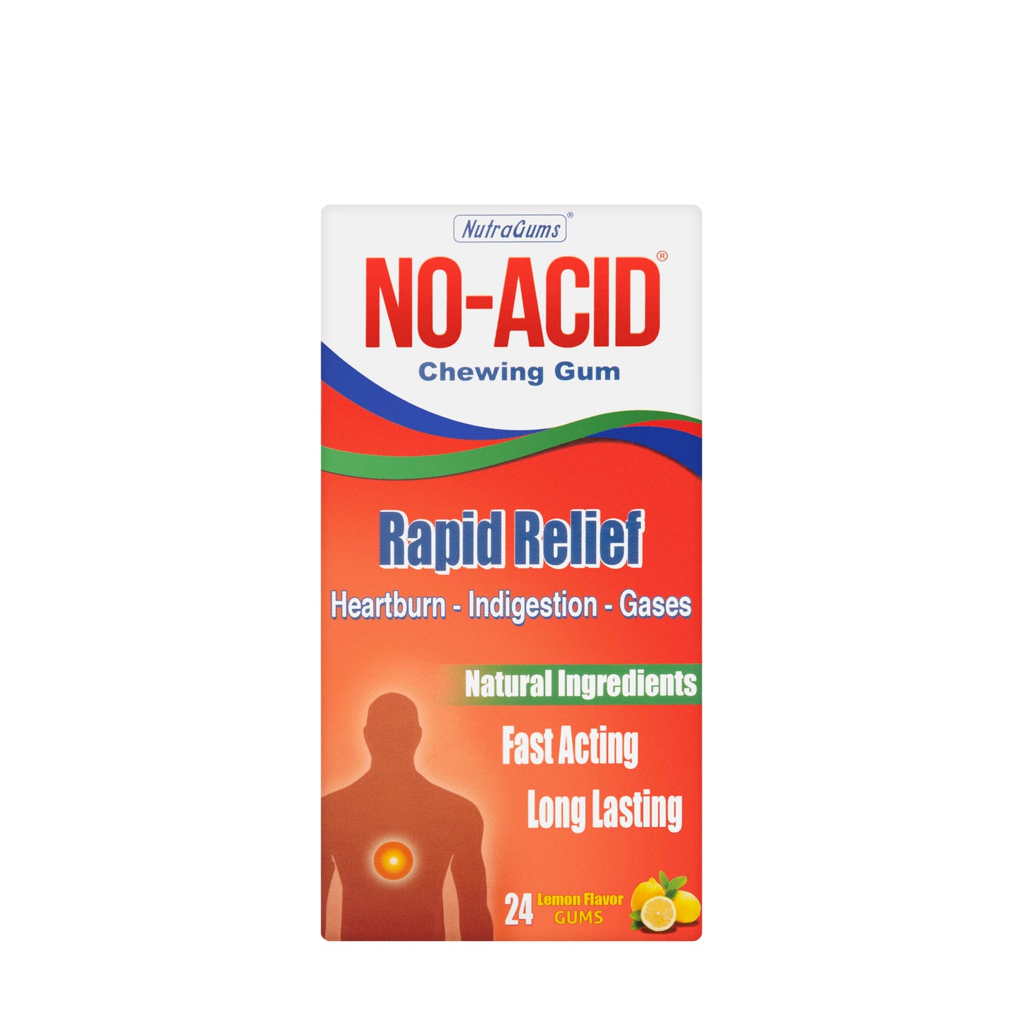 No-Acid Chewing Gums 24Gums