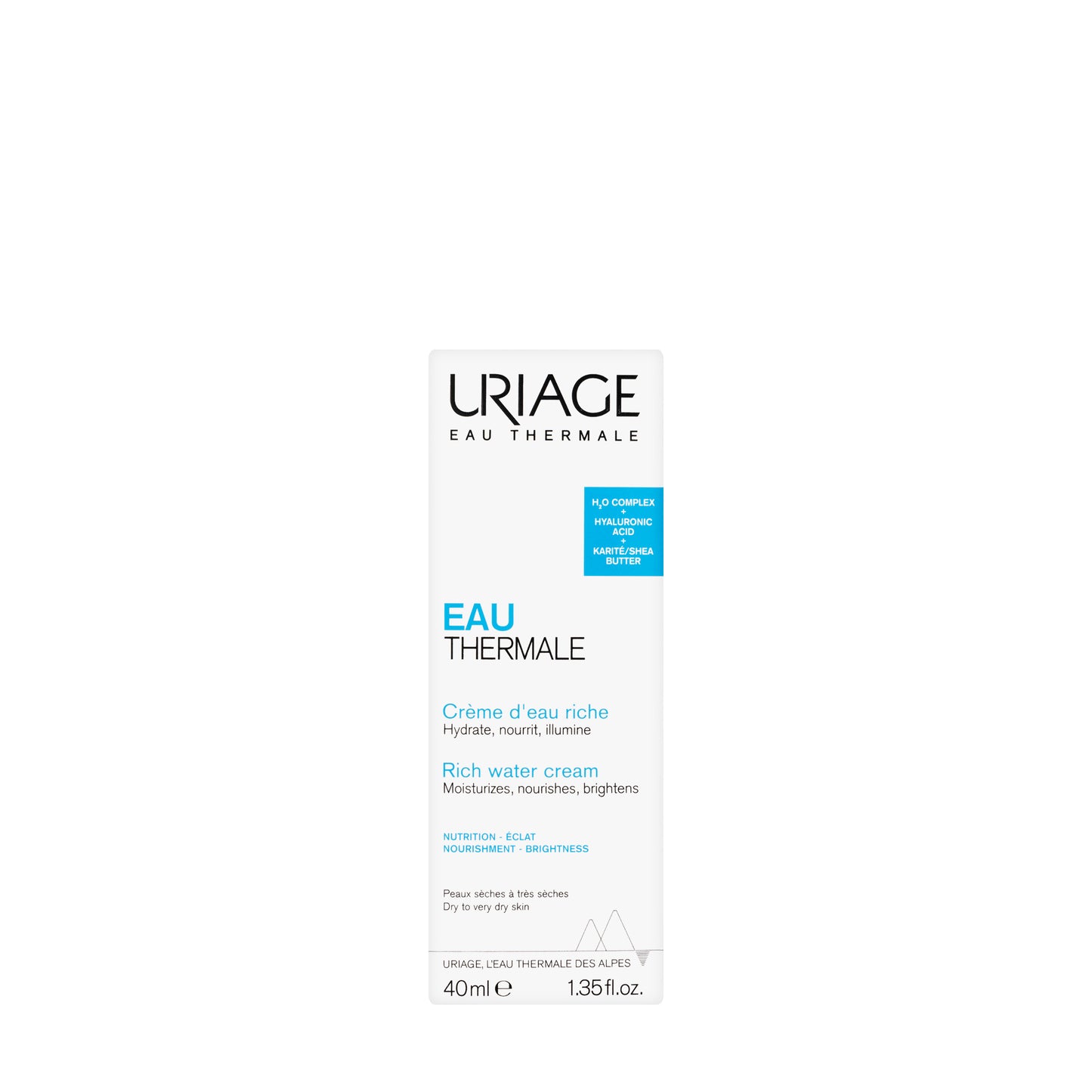 Uriage Eau Thermal Rich 40Ml Cream [ Dryskin ]