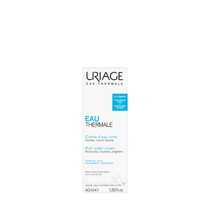 Uriage Eau Thermal Rich 40Ml Cream [ Dryskin ]