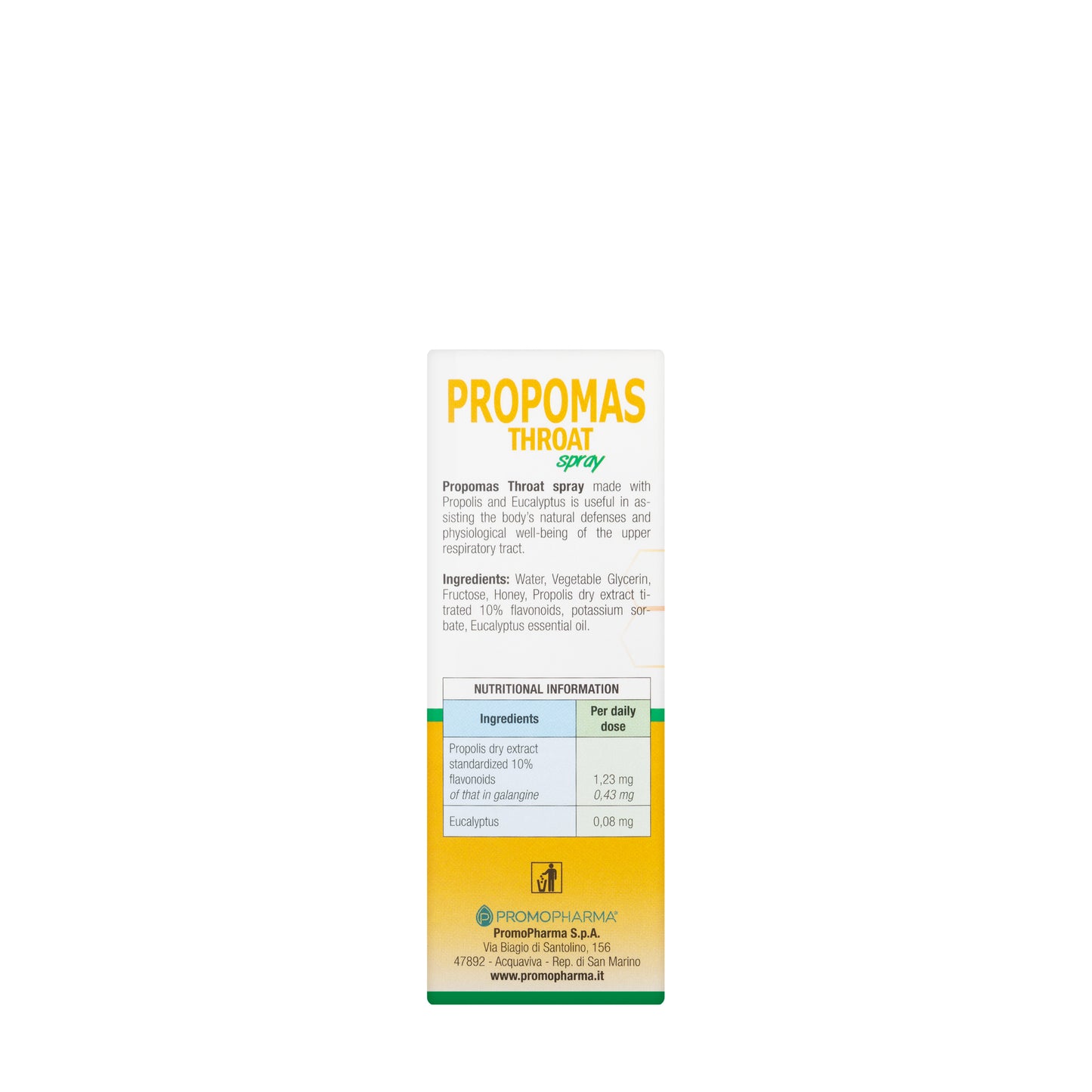 Propomas Throat Spray 30Ml
