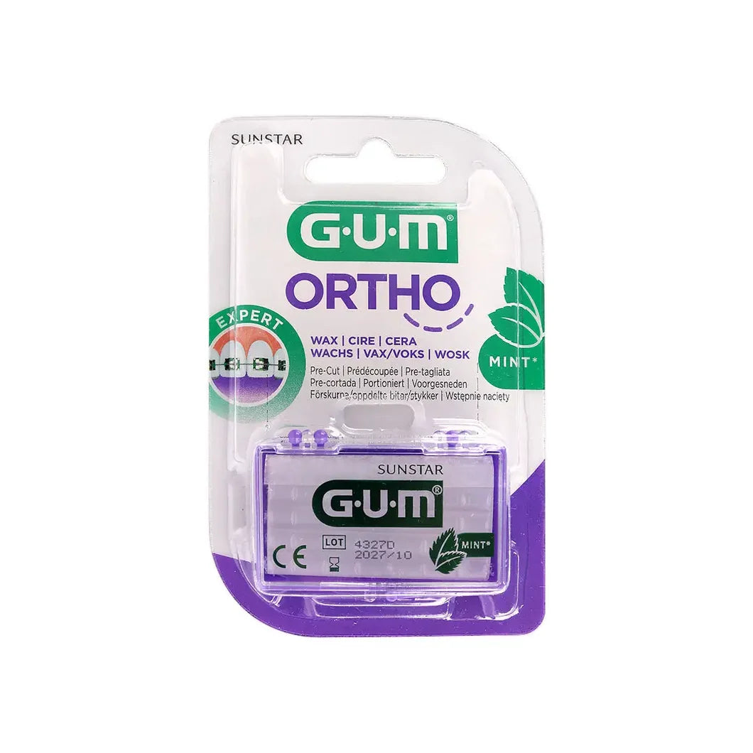 Gum Ortho Wax Mint 724