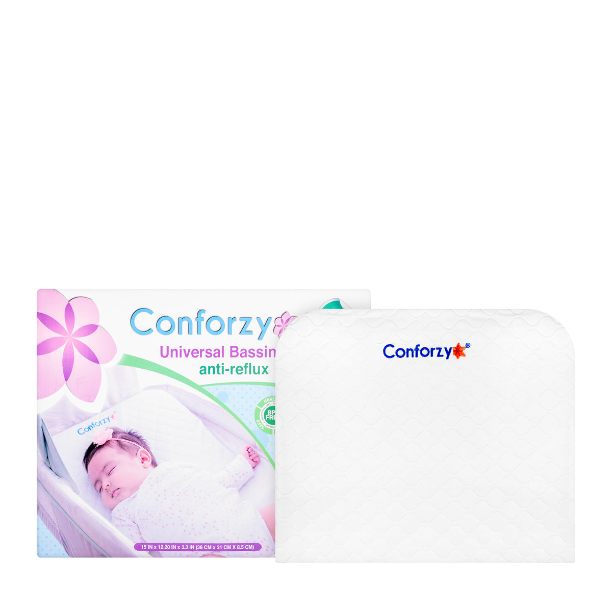 Conforzy Wedge 15 Rectangle 38 x 31 x 8.5 cm