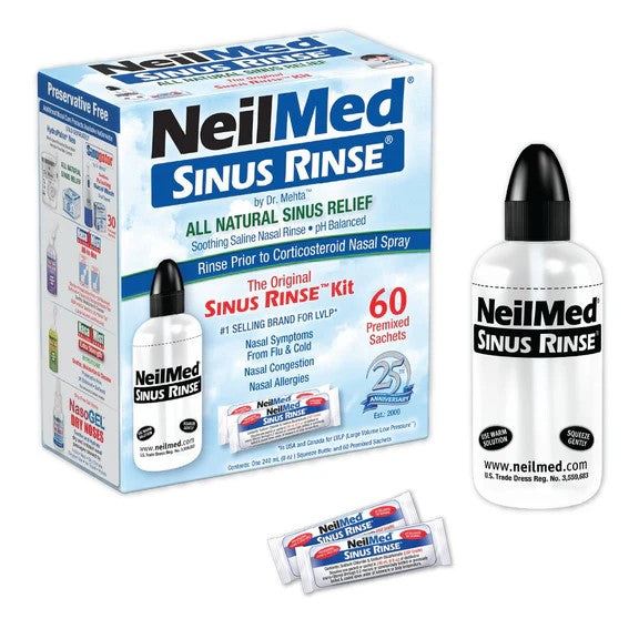 NeilMed Sinus Rinse Adult Kit 60 Sachets