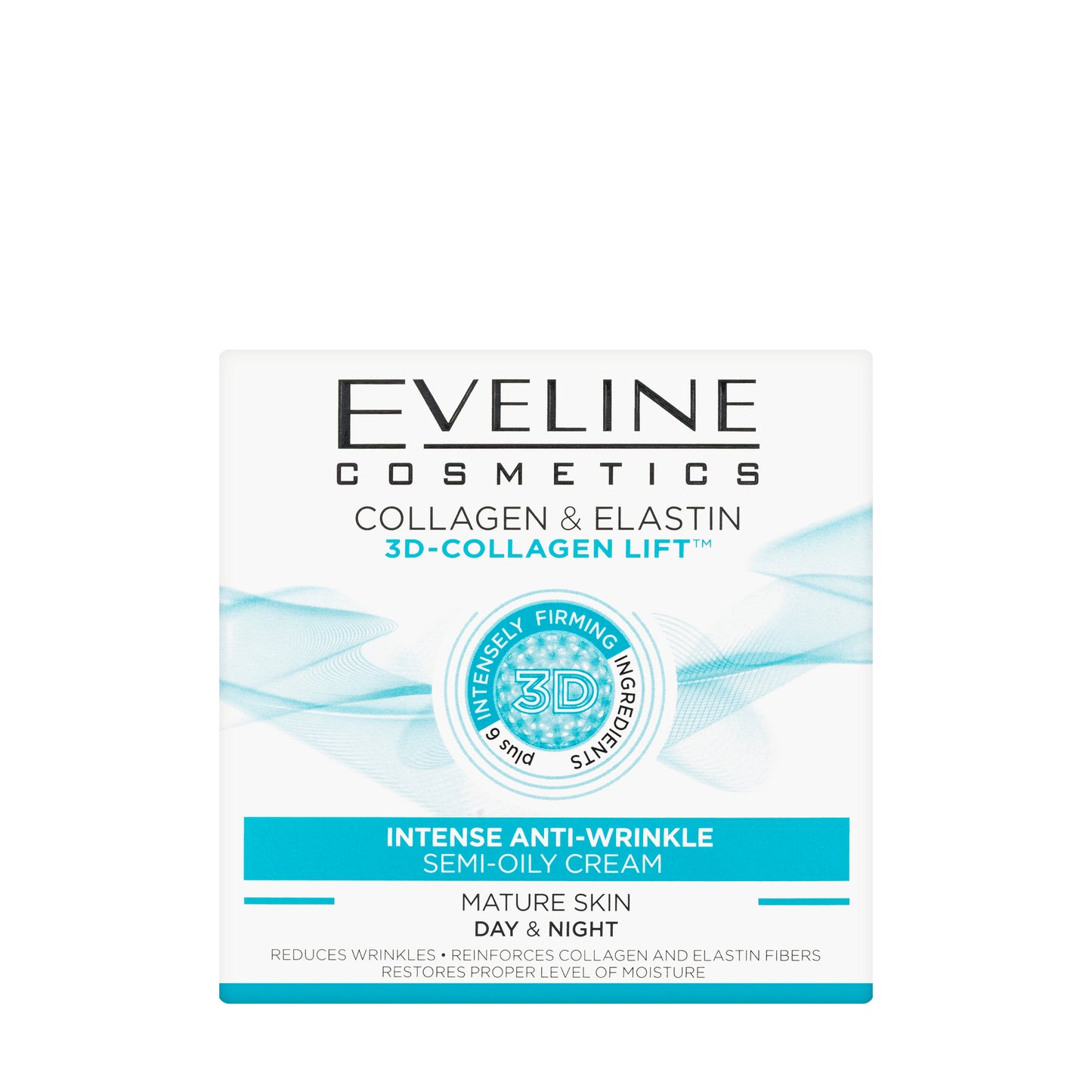 Eveline 3D Collagen Lift Intense Anti-Wrinkle Day and Night Cream 50 Ml