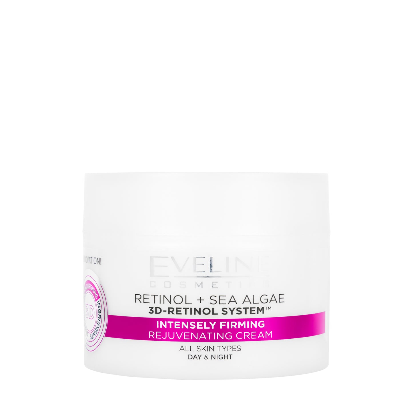 Eveline 3D-Retinol System Firming Rejuvenating Day and Night Cream 50 Ml