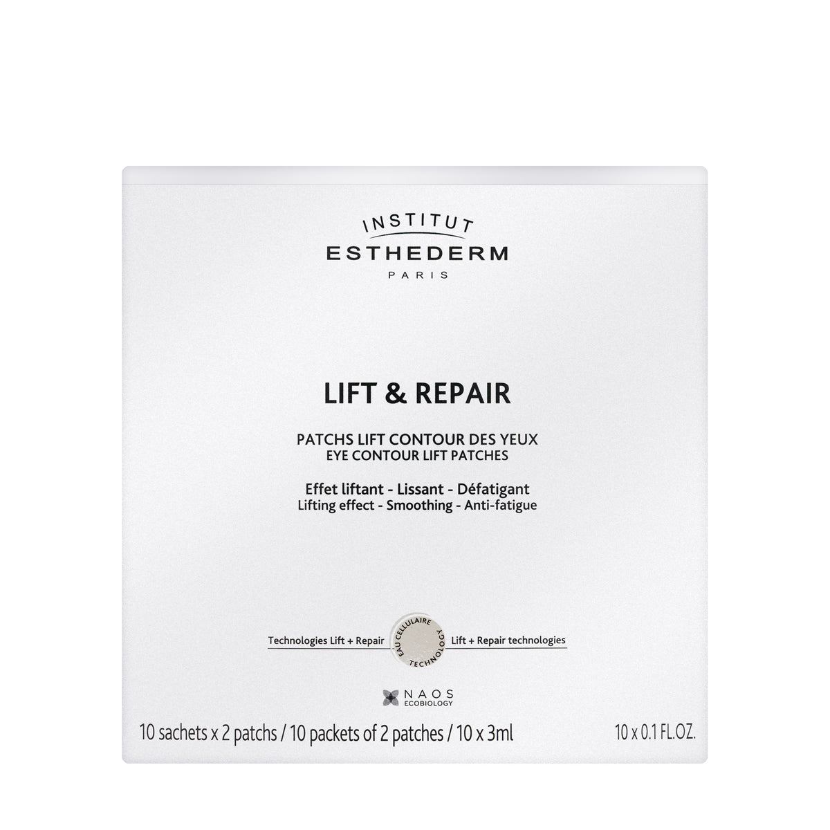 Esthederm Lift and Repair Eye Contour Lift Patches 10 sachets x 2 patches