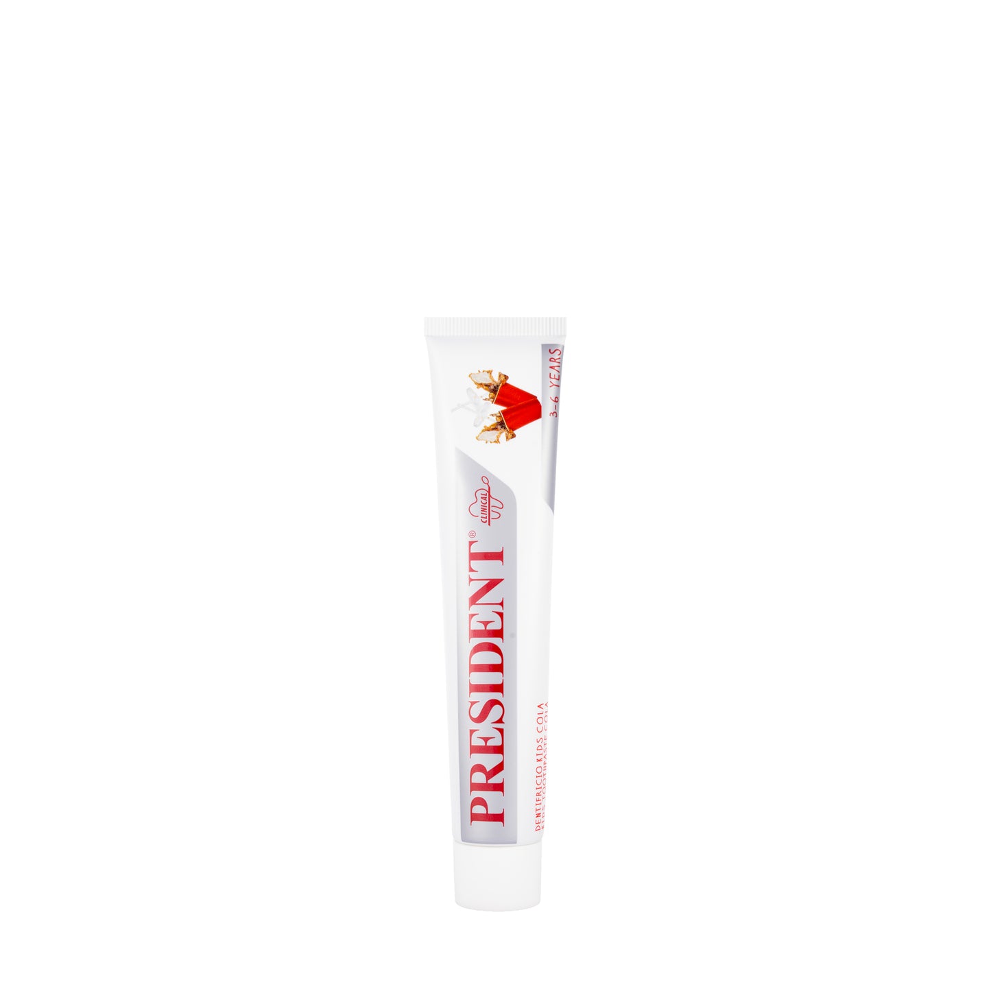 President Kids 3-6 Years Strawberry Toothpaste 50ml