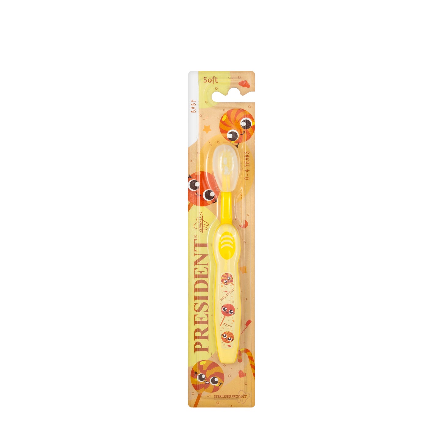 President Baby 0-4 Years Toothbrush-Soft