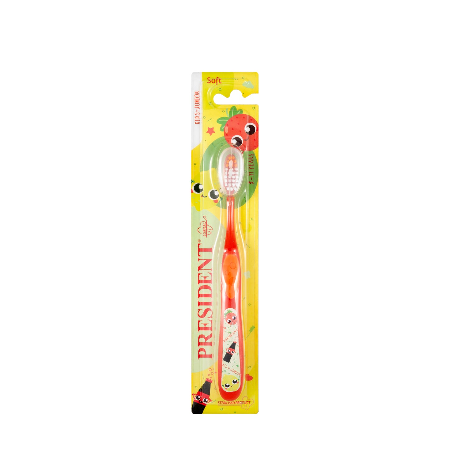 President Kids 5-11 Years Toothbrush-Soft