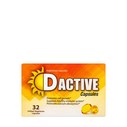 D Active Vitamin D 5000 IU 32 Capsule