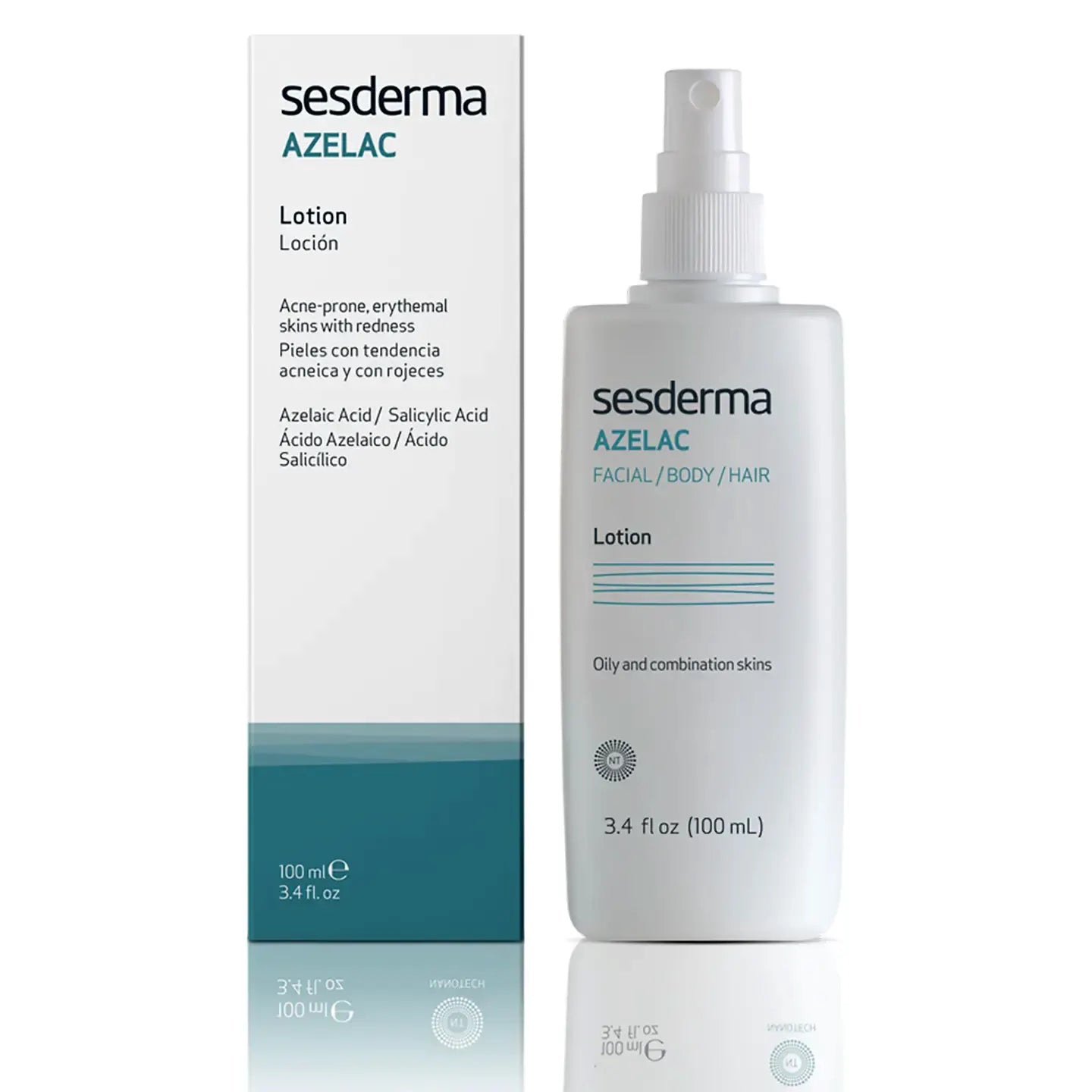 Sesderma Azelac Facial Body Hair Lotion 100 ml