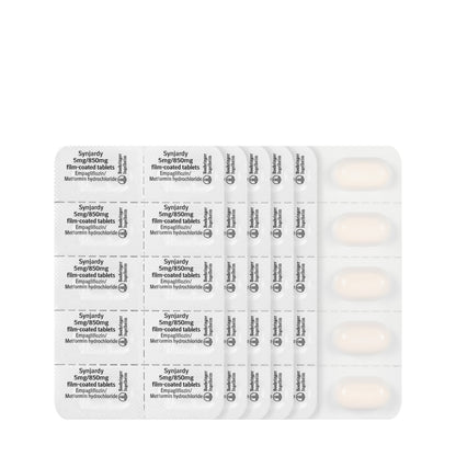 Synjardy 5/850Mg 60 Tablets