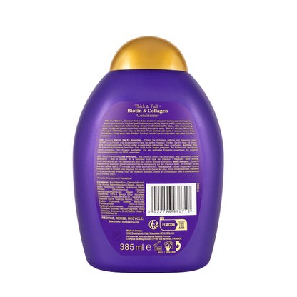 OGX Biotin And Collagen Conditioner 385 ml