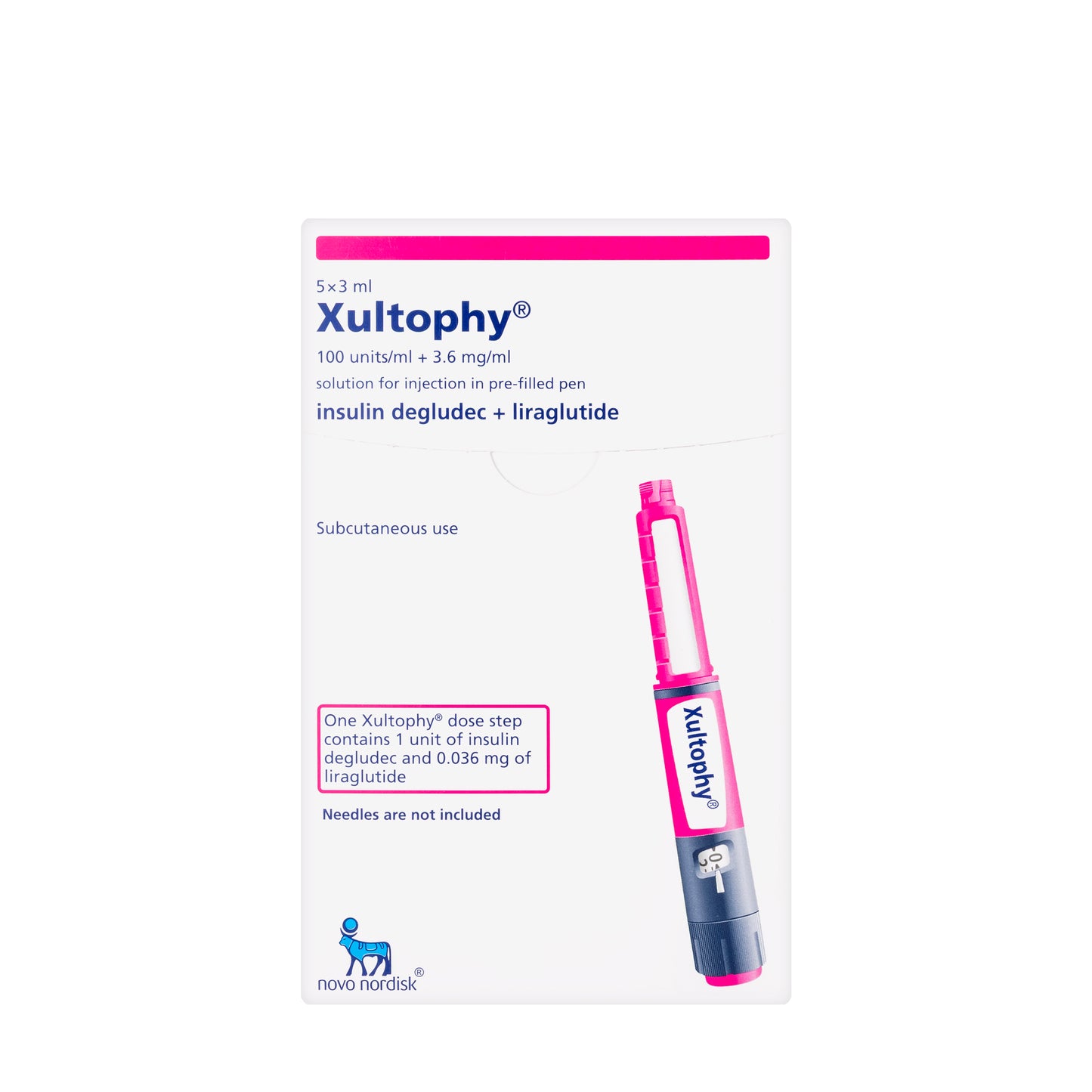 Xultophy [100 IU/Ml + 3.6Mg/Ml] 5 Pens