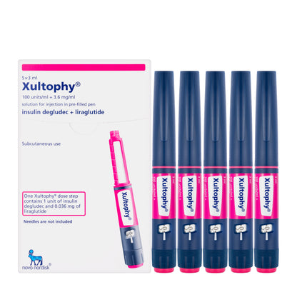 Xultophy [100 IU/Ml + 3.6Mg/Ml] 5 Pens