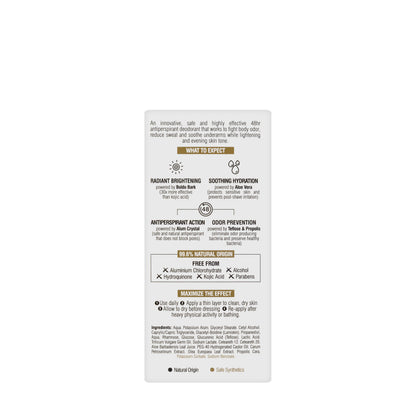 Beesline 48 Hours Whitening Roll On Deo Fragrance Free 50 Ml