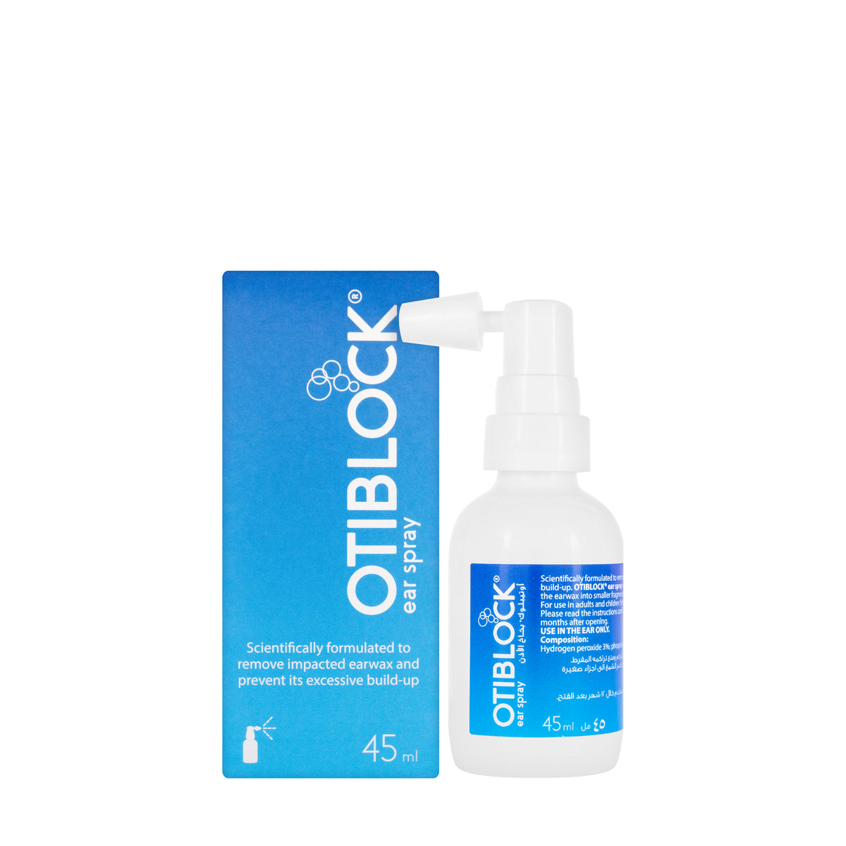 Otiblock Ear Spray 45Ml