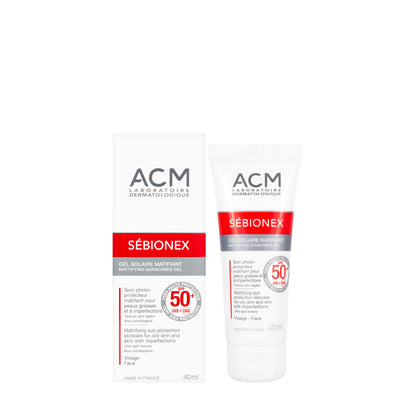 ACM Sebionex Mattifying Cream Gel Spf 50+ 40 Ml