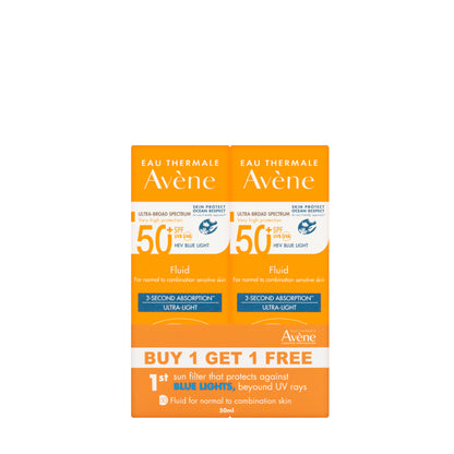 Avène SPF 50+ Very High Protection Emulsion Tinted 50 Ml 1+1 Offer Pack