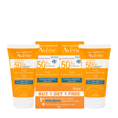 Avène SPF 50+ Very High Protection Emulsion Tinted 50 Ml 1+1 Offer Pack