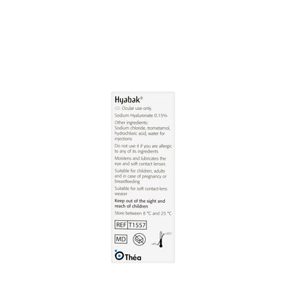 Hyabak Eye Drops 10Ml